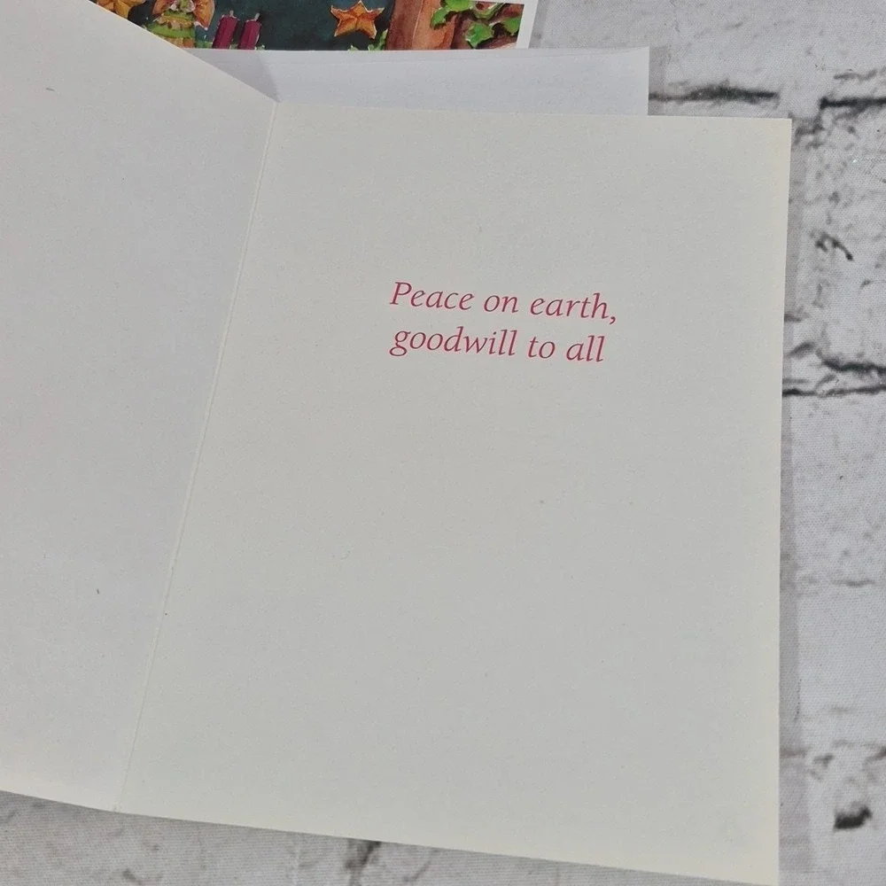 Assorted Christmas Cards Lot Of 6 In 3 Styles All New With Envelopes